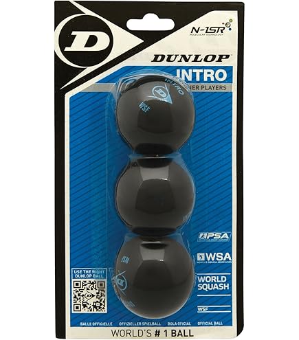 Amazon.com : Dunlop Elite Singles (Hard Ball) Squash Ball (1
